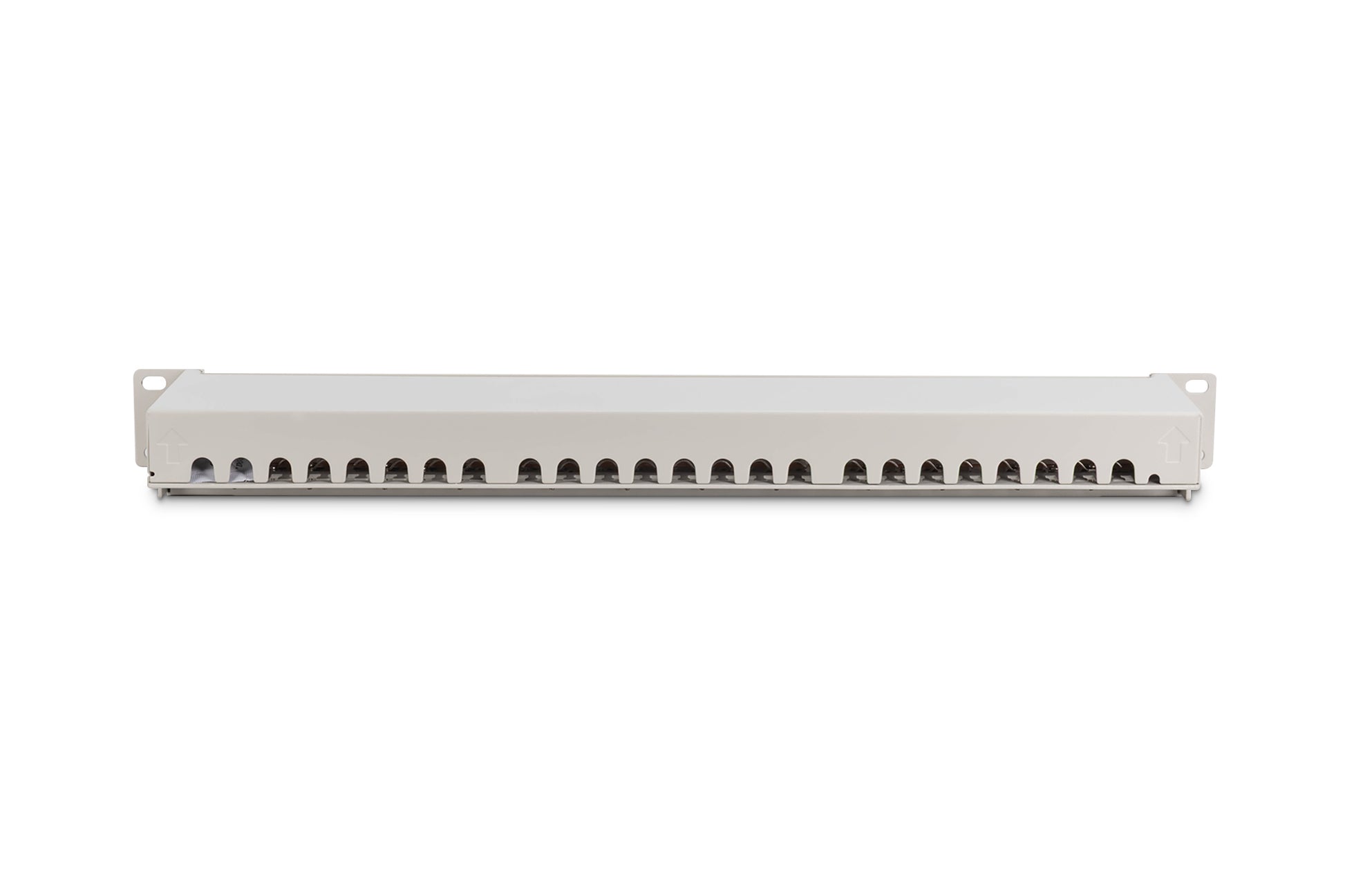 Digitus Cat6 (Klasse E) Patchpanel – 24× RJ-45, LSA, 1U, Grau