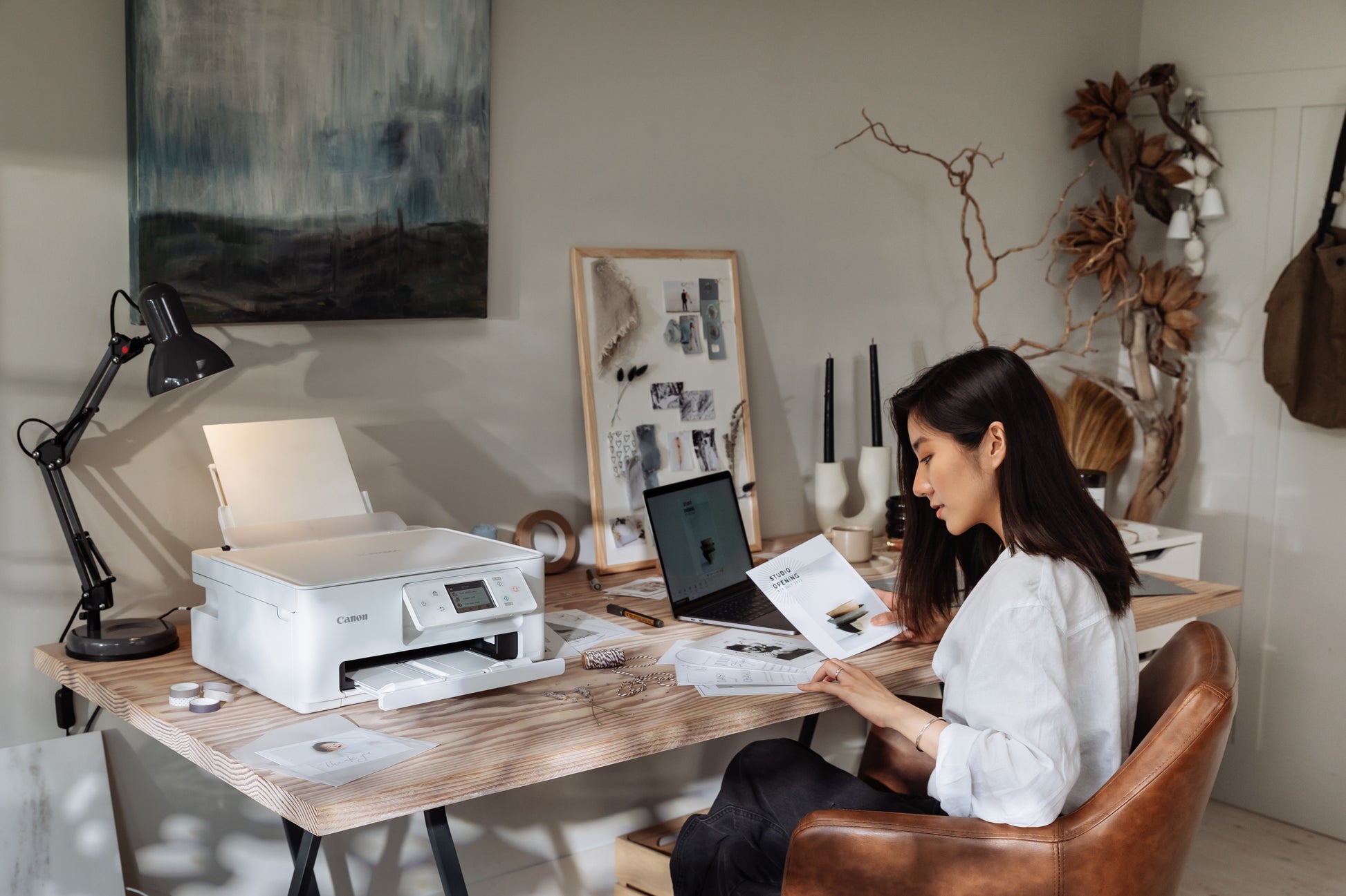 Canon PIXMA TS7650i – Farbiges Tintenstrahl-MFP A4, 3-in-1 – USB/WLAN – Duplex – 15 S./Min. S/W, 10 S./Min. Farbe