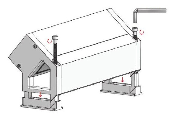 Bachmann DESK2 Einbausteckdosenleiste, Aufbau, 110×140×30 mm, 2er-Pack – schwarz