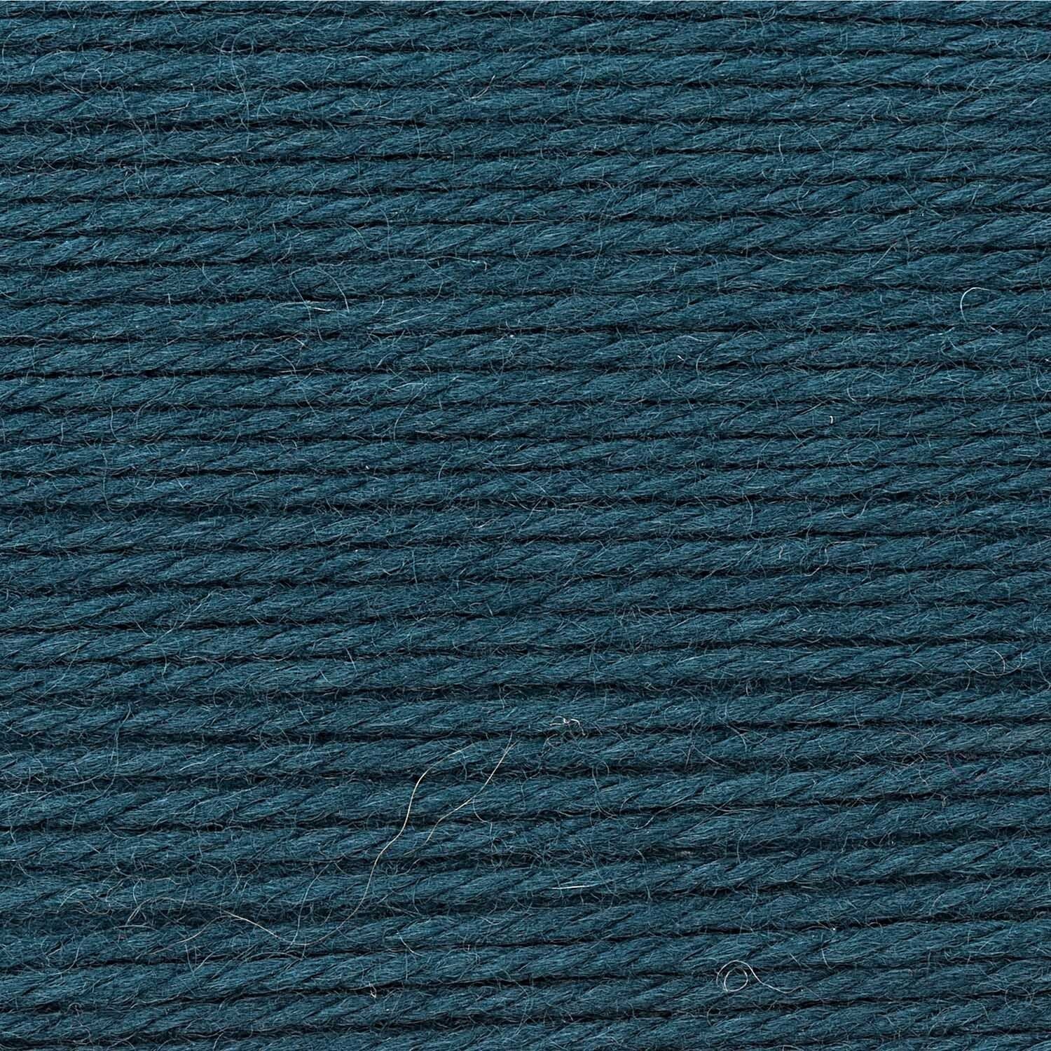 Rico Design Essentials Soft Merino Aran Wolle Petrol – 50 g, 100 m, 100% Schurwolle (superwash), Nadel 5 mm