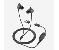 Logitech Zone Wired Earbuds UC – In-Ear Headset – Kabelgebunden – Graphit
