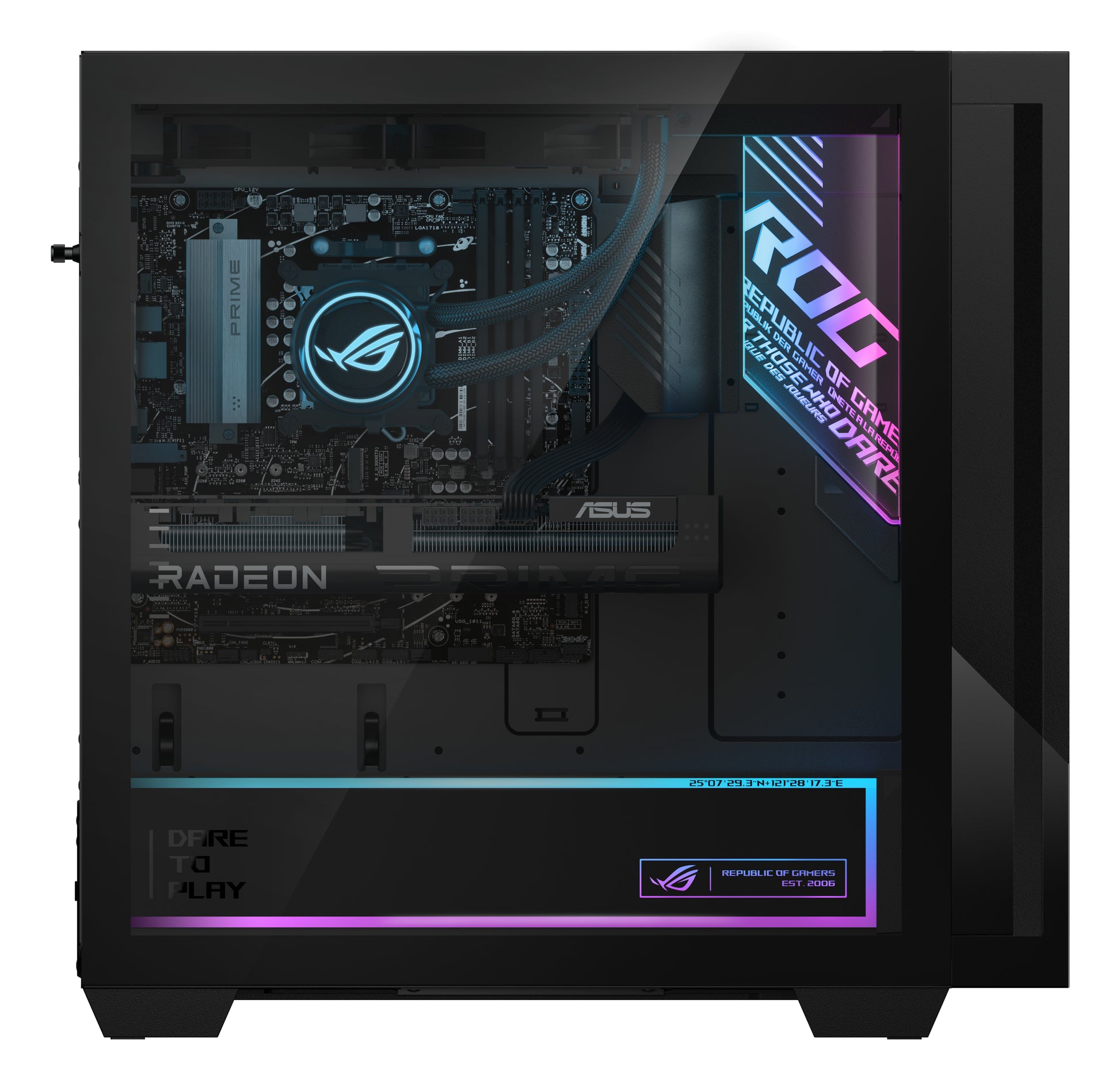 Asus ROG G700 Tower – AMD Ryzen 7 8700F, 32 GB RAM, 2 TB SSD, Windows 11 Home