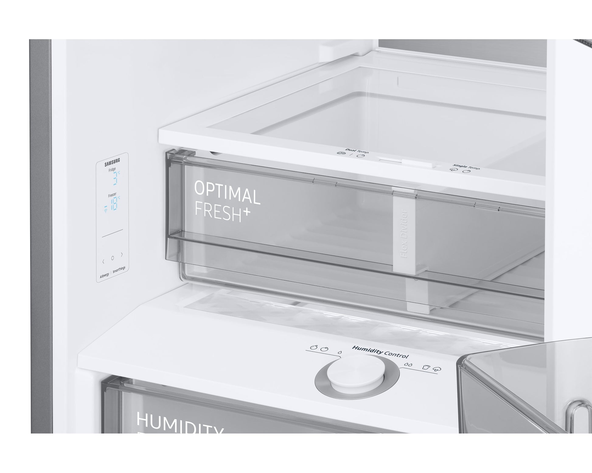 Samsung Kühl-Gefrierkombination RB7300 Bespoke – 387 l, 230 V, No Frost, Energieeffizienzklasse A