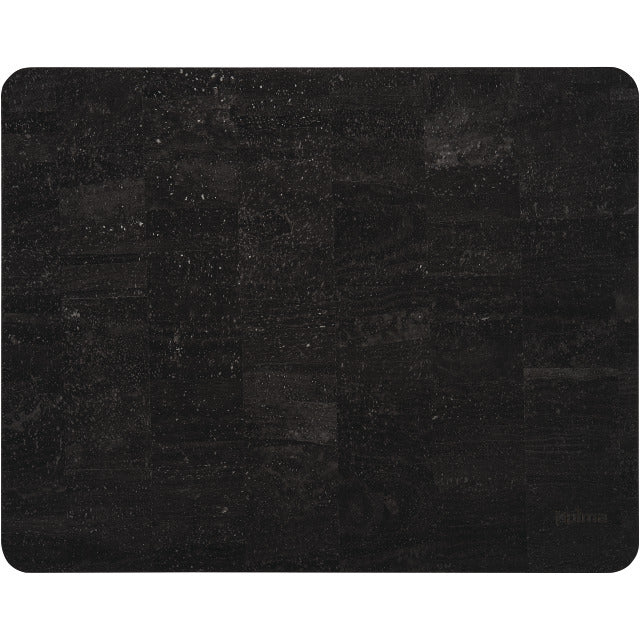 Kolma Schreibunterlage – Kork, matt – Schwarz – 66 × 45 cm – rutschfest, PVC-frei