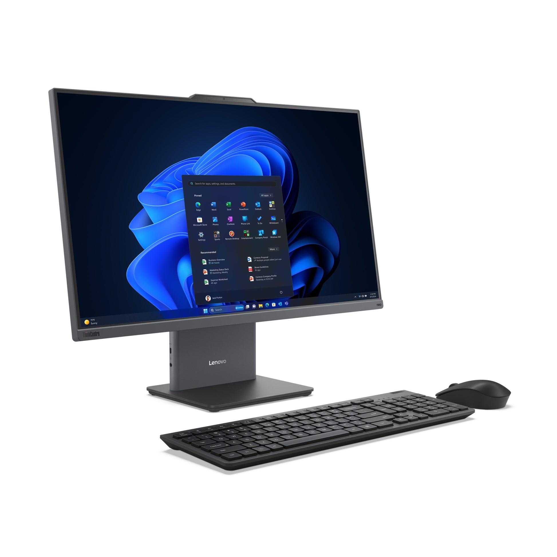 Lenovo All-in-One – 27" Full HD, Intel Core i7-13620H, 32 GB RAM, 1 TB SSD, Windows 11 Pro