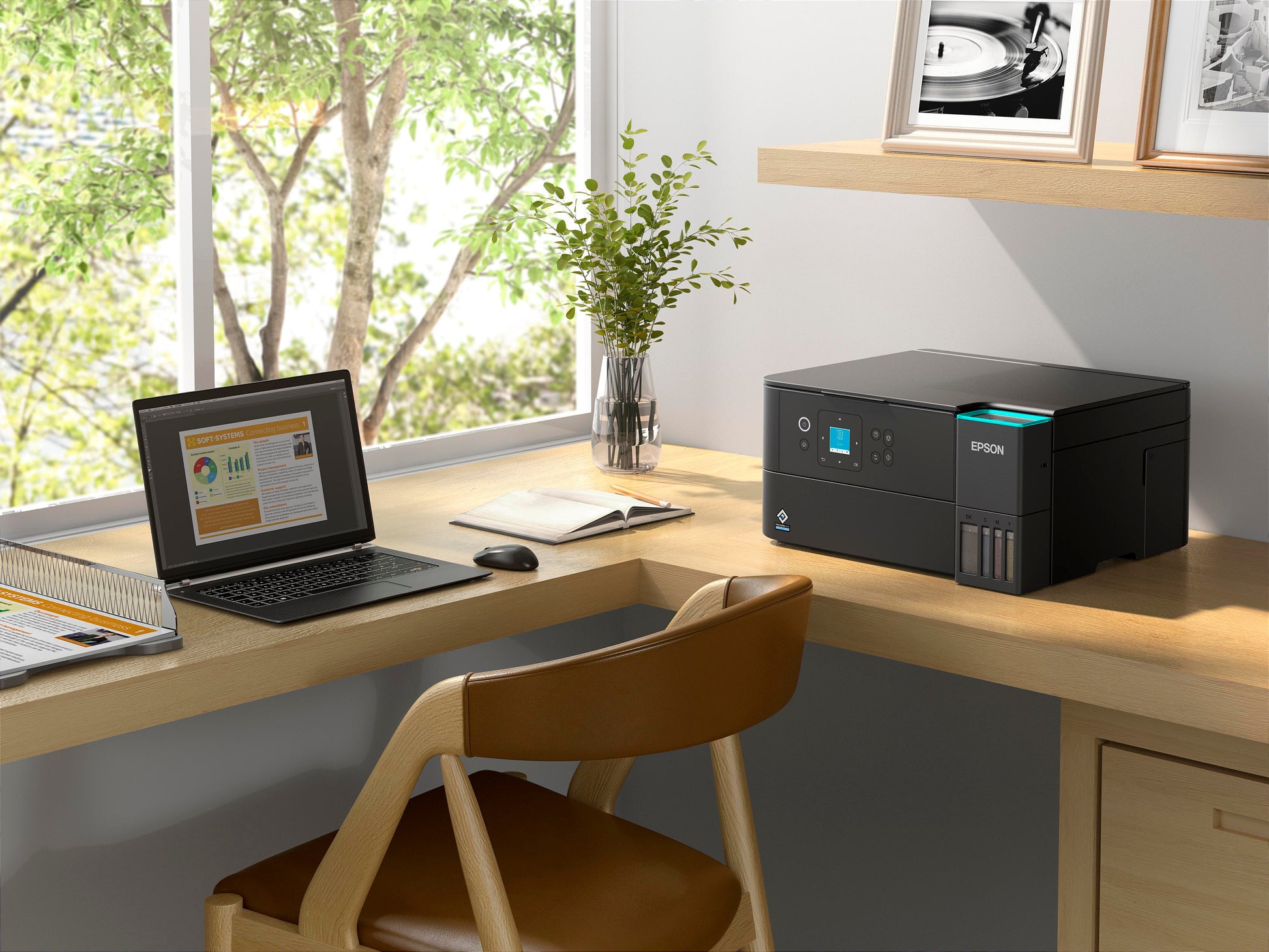 Epson EcoTank ET-2851 – Farbtintenstrahl-Multifunktionsdrucker, A4, 3-in-1, Duplex, WLAN, AirPrint