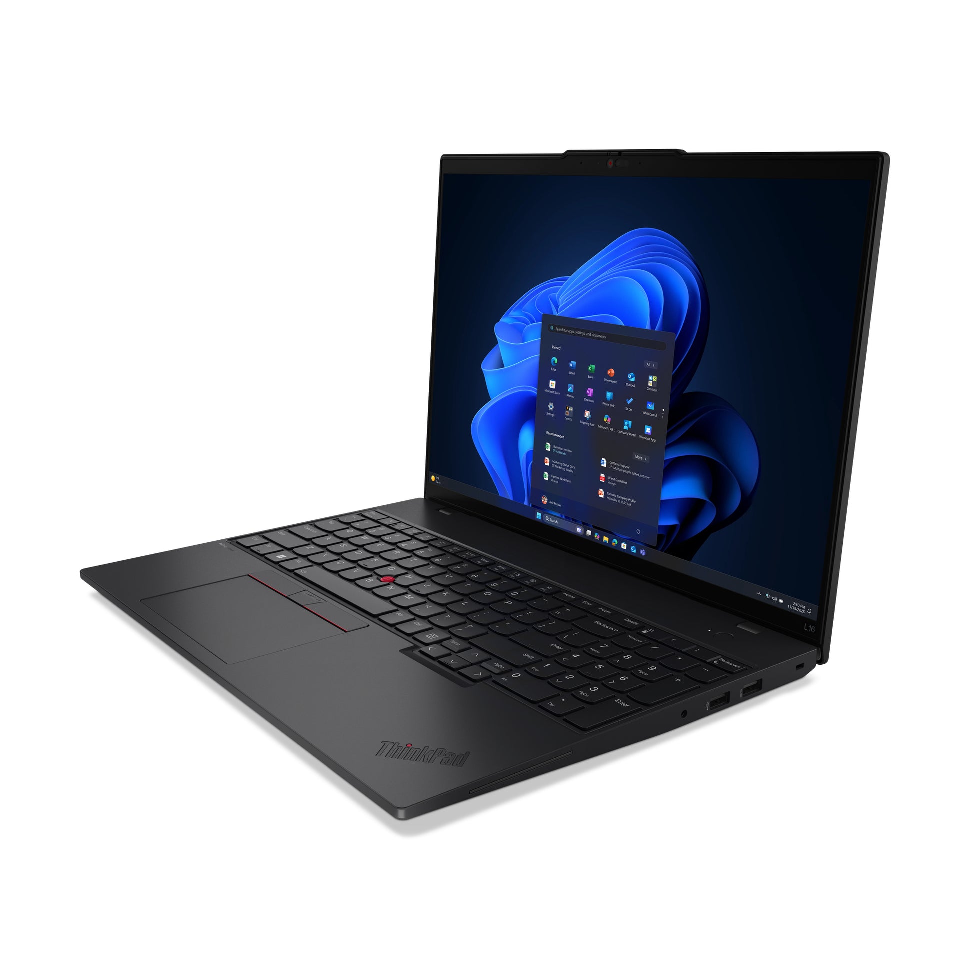 Lenovo ThinkPad L16 Gen 2 (Ultra 7 255U, 40,6 cm (16"), 16 GB, 512 GB) – Laptop, Windows 11 Pro