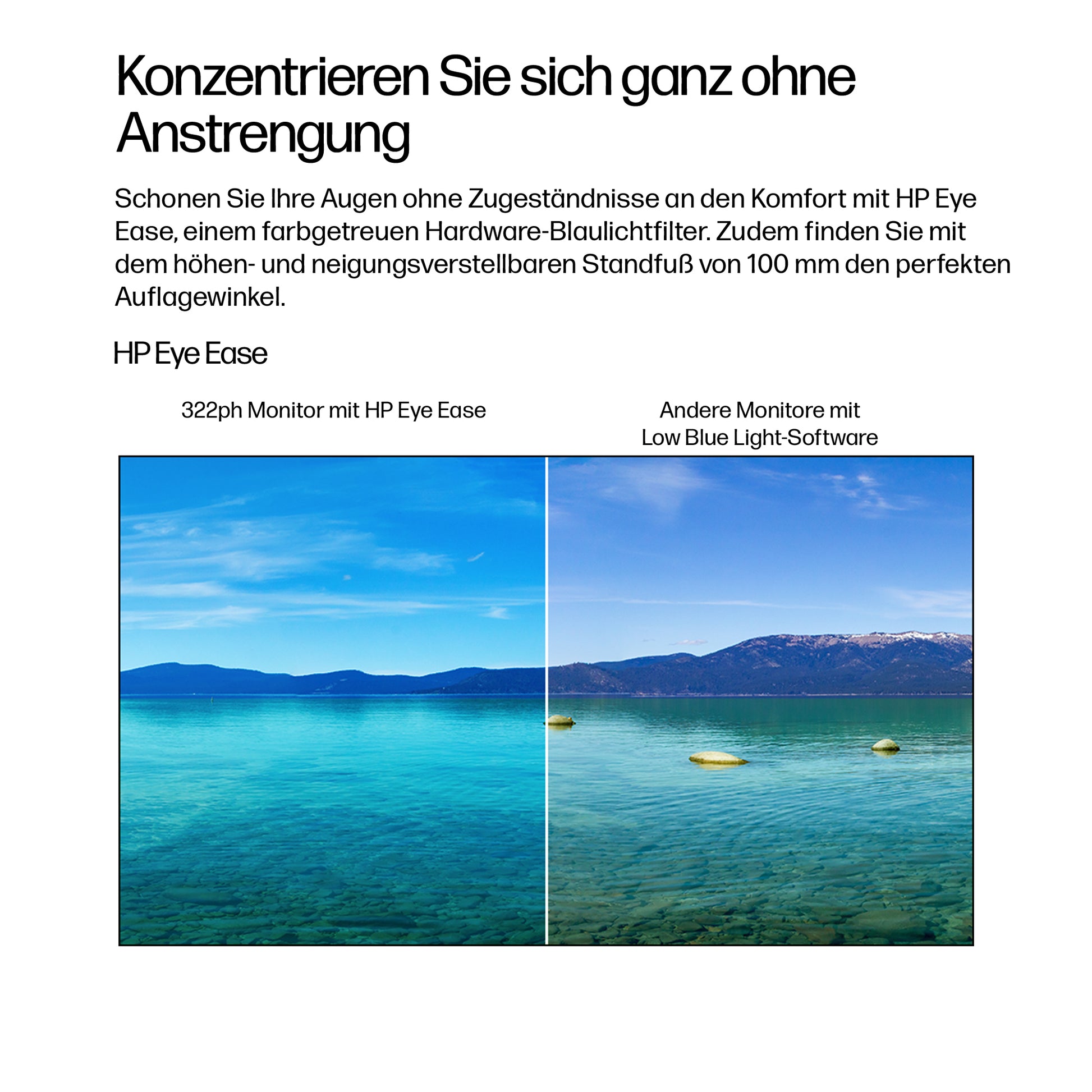 HP Serie 3 Pro – 21,5", 1920 × 1080 (Full HD), IPS, 100 Hz