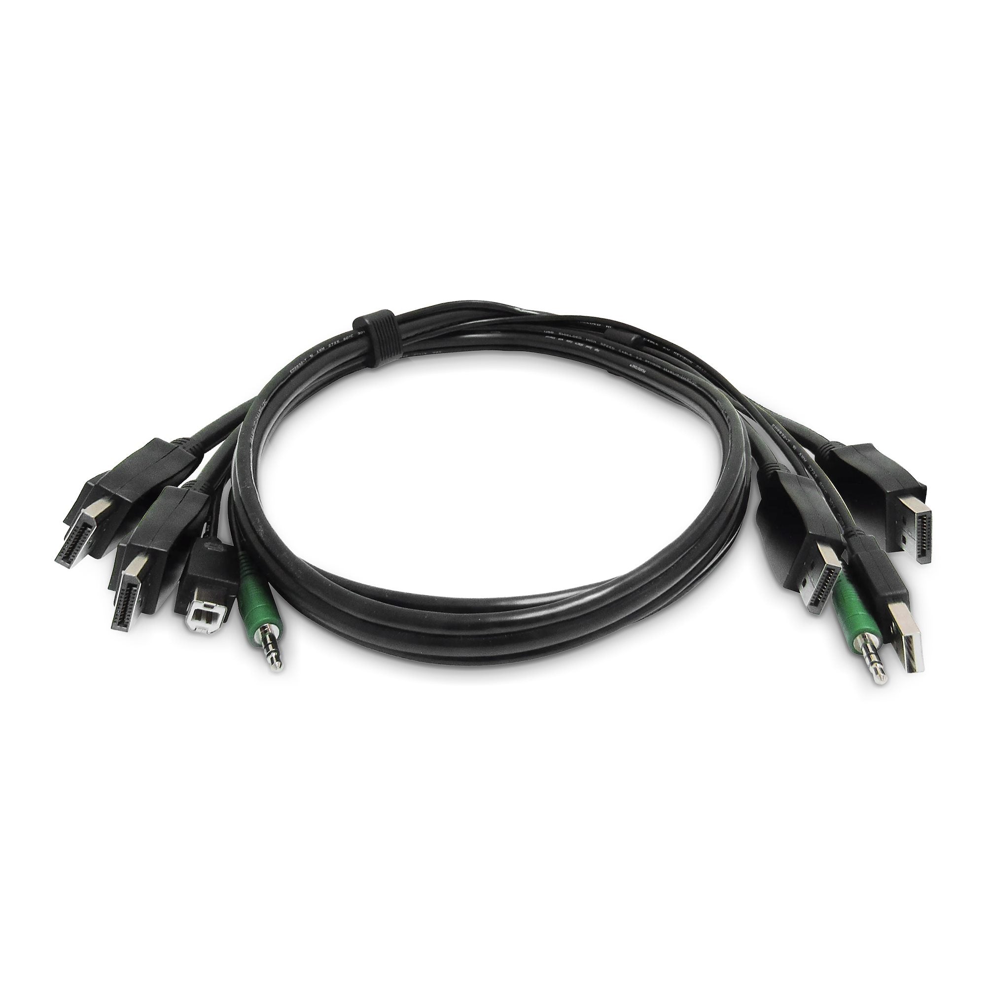 StarTech.com KVM-Kabelsatz (Mehrfachstecker, z. B. DVI/USB/Audio) – 1,8 m