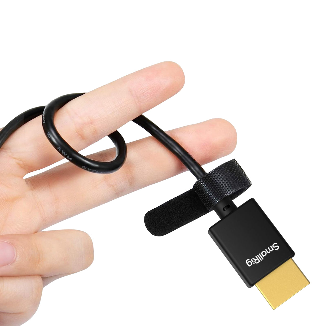 SmallRig HDMI Kabel HDMI 2.0 4K 60 Hz – 1 m – für Geräte mit HDMI-Anschluss