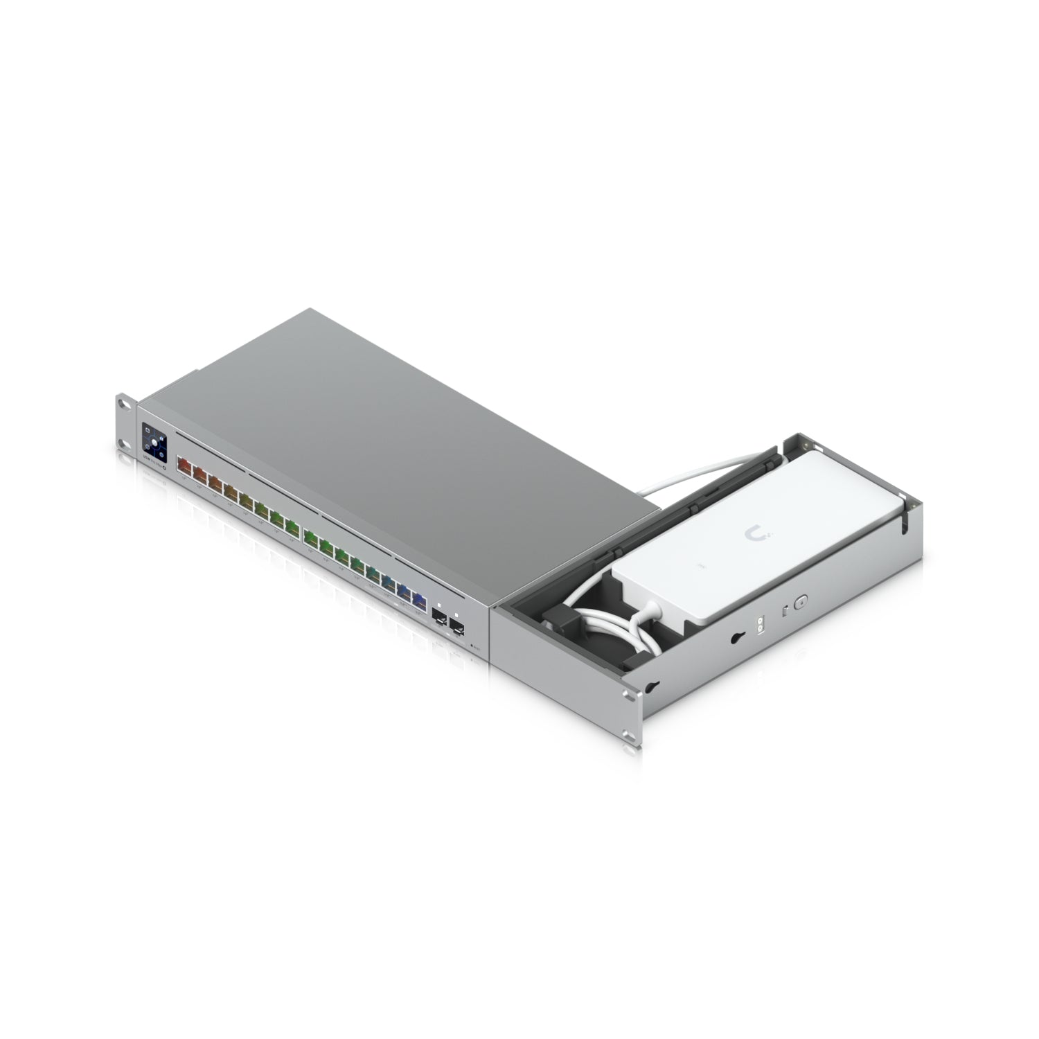 Ubiquiti UACC-Pro-Max-16-RM – Montagehalterung – für USW-Pro-Max-16, USW-Pro-Max-16-PoE (180W), Schwarz