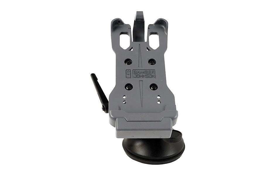 Gamber-Johnson 7170-0910 Kfz-Ladehalterung – Saugnapf – für Galaxy XCover 5 – Schwarz/Grau