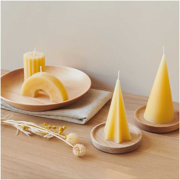 Rico Design Kerzengiessform Stern, Weiss, Ø 7 cm × 13,5 cm, 1 Stk