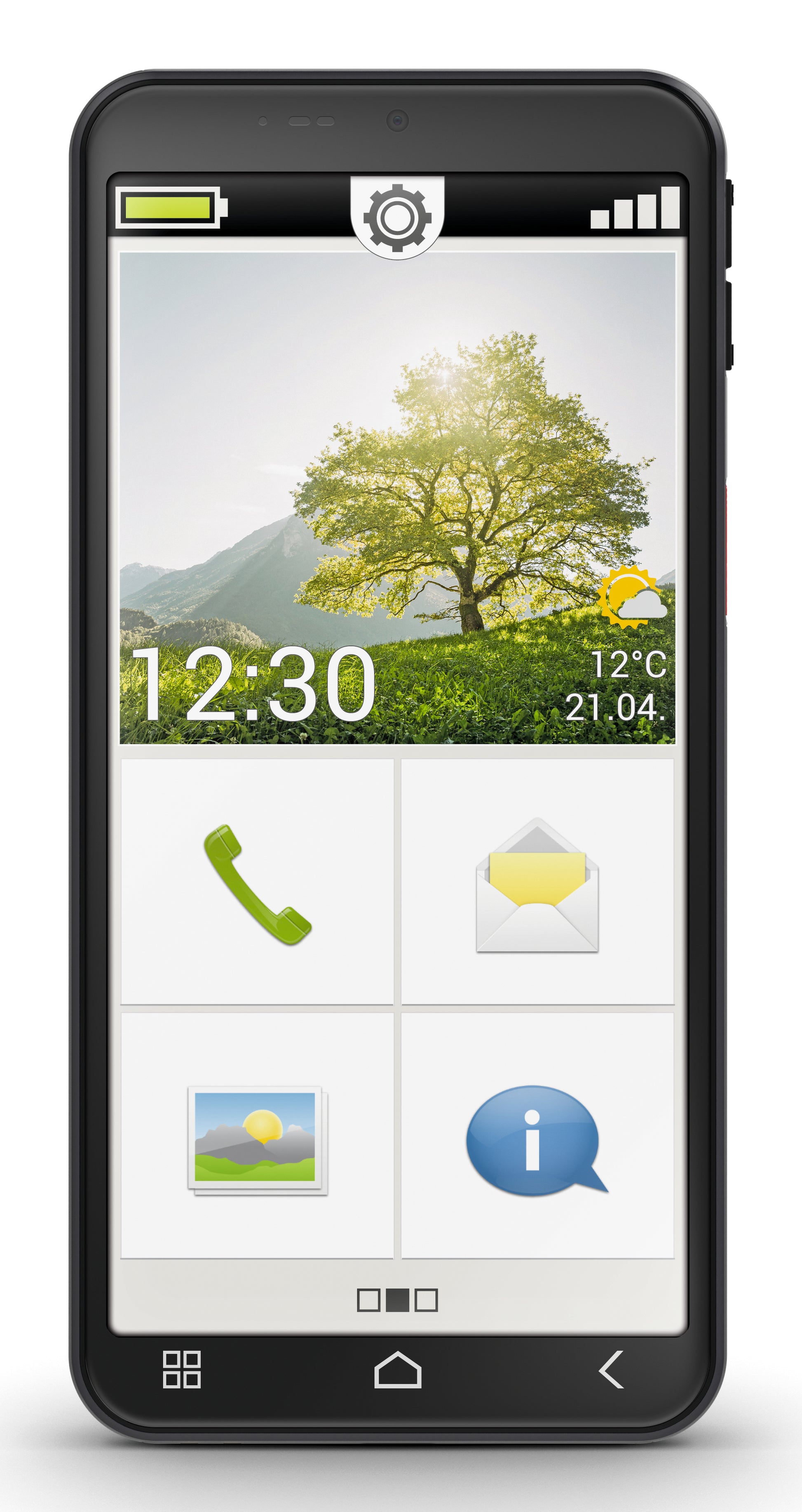Emporia SMART 7 lite – 5,4" – 128 GB – Schwarz