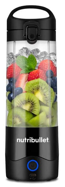 NutriBullet Smoothie-Mixer NBP003B – 475 ml, 14,8 W, spülmaschinenfest – schwarz