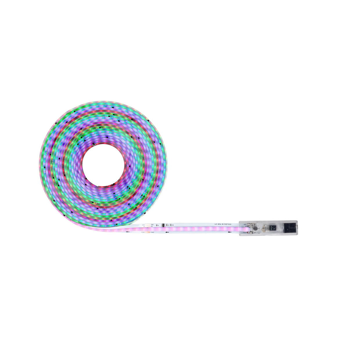 Paulmann LED-Strip – 5 m, 850 lm, 22 W, RGBIC, weiss