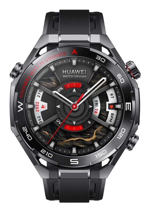 Huawei Sportuhr 3.81 – Smartwatch – 48,5 mm, 1,5", WLAN, GPS, LTPO, 466×466 px, Schwarz