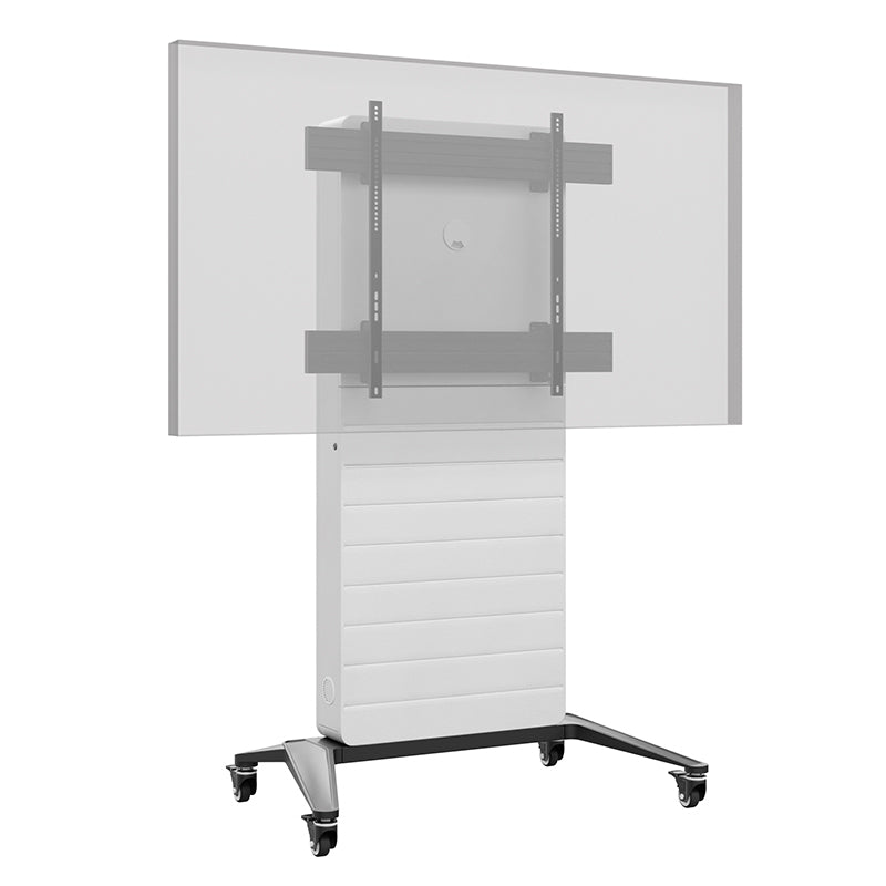 Hagor TV-Wagen – 75–86" – VESA 900×800 – bis 50 kg, mit Rollen, Diebstahlsicherung – CON-Line M, Schwarz
