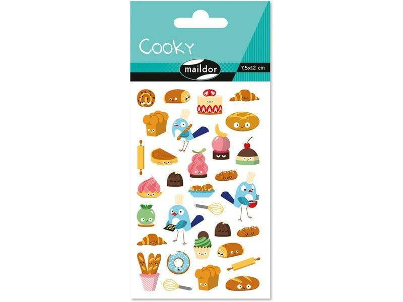 Clairefontaine Sticker Kinder – 7,5 × 12 cm, Gebäck