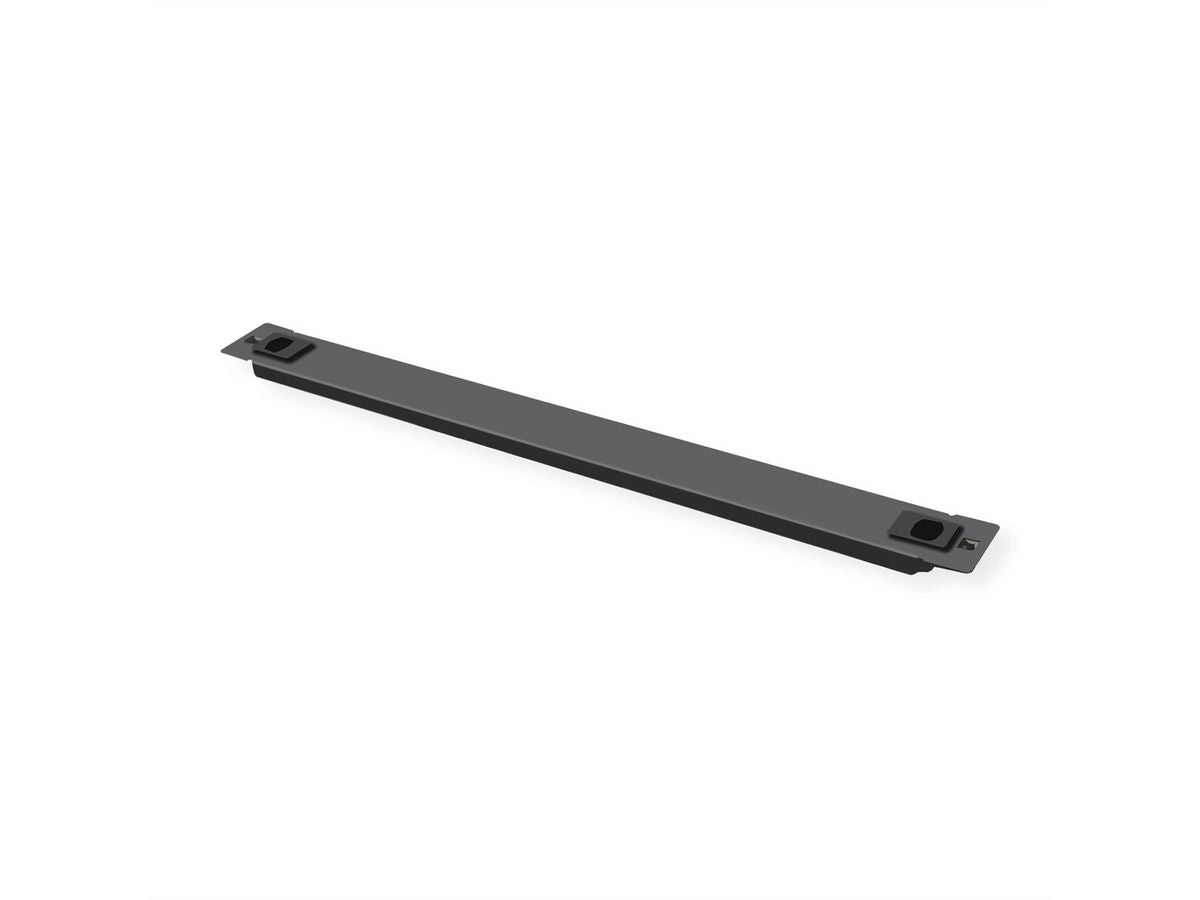 ROLINE 19"-Blindblende, 1 HE, 483×11×44 mm – schwarz