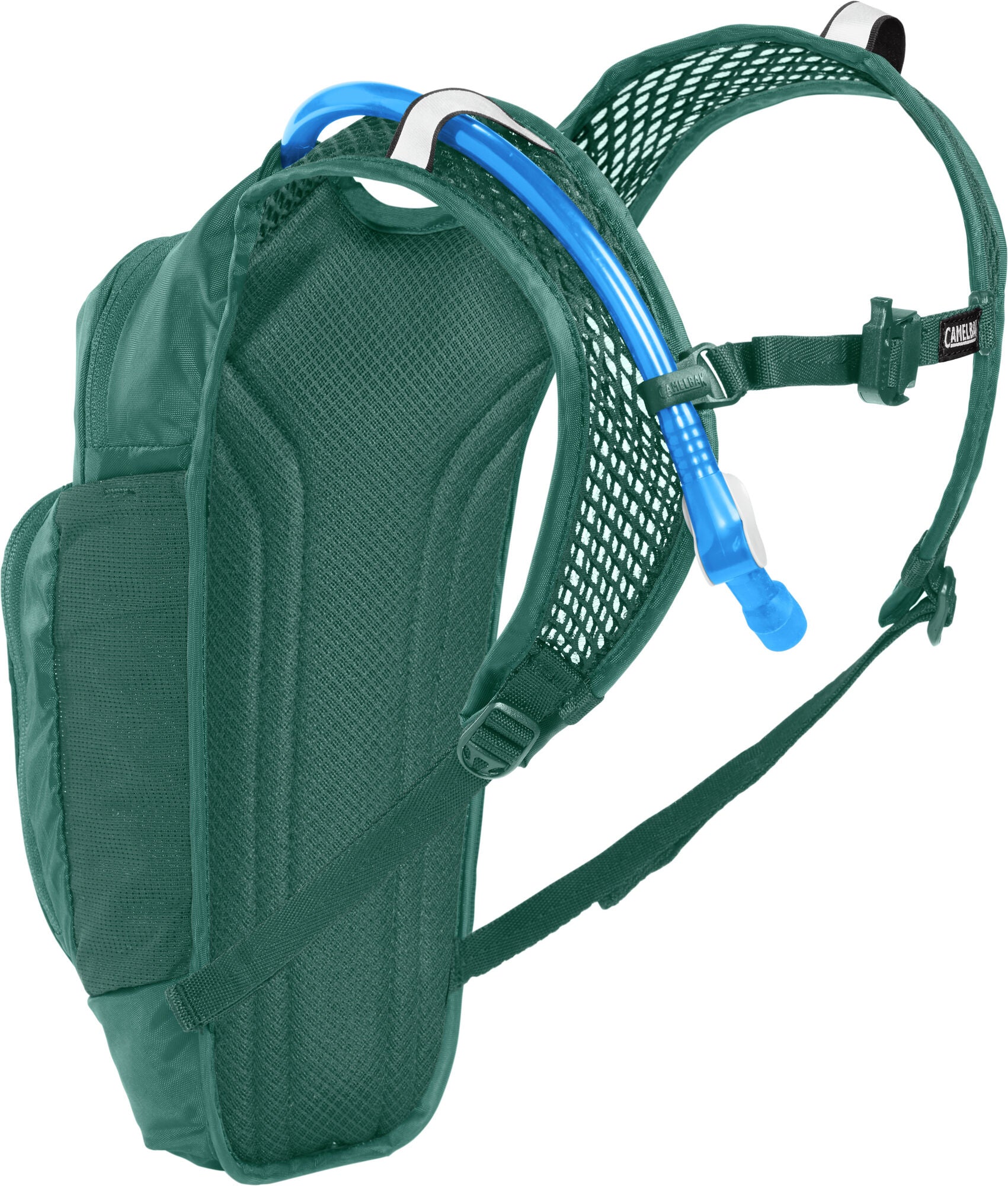CamelBak Kindergartenrucksack Mini M.U.L.E. – rPET Polyester – Green Mountain, 190 × 360 × 150 mm