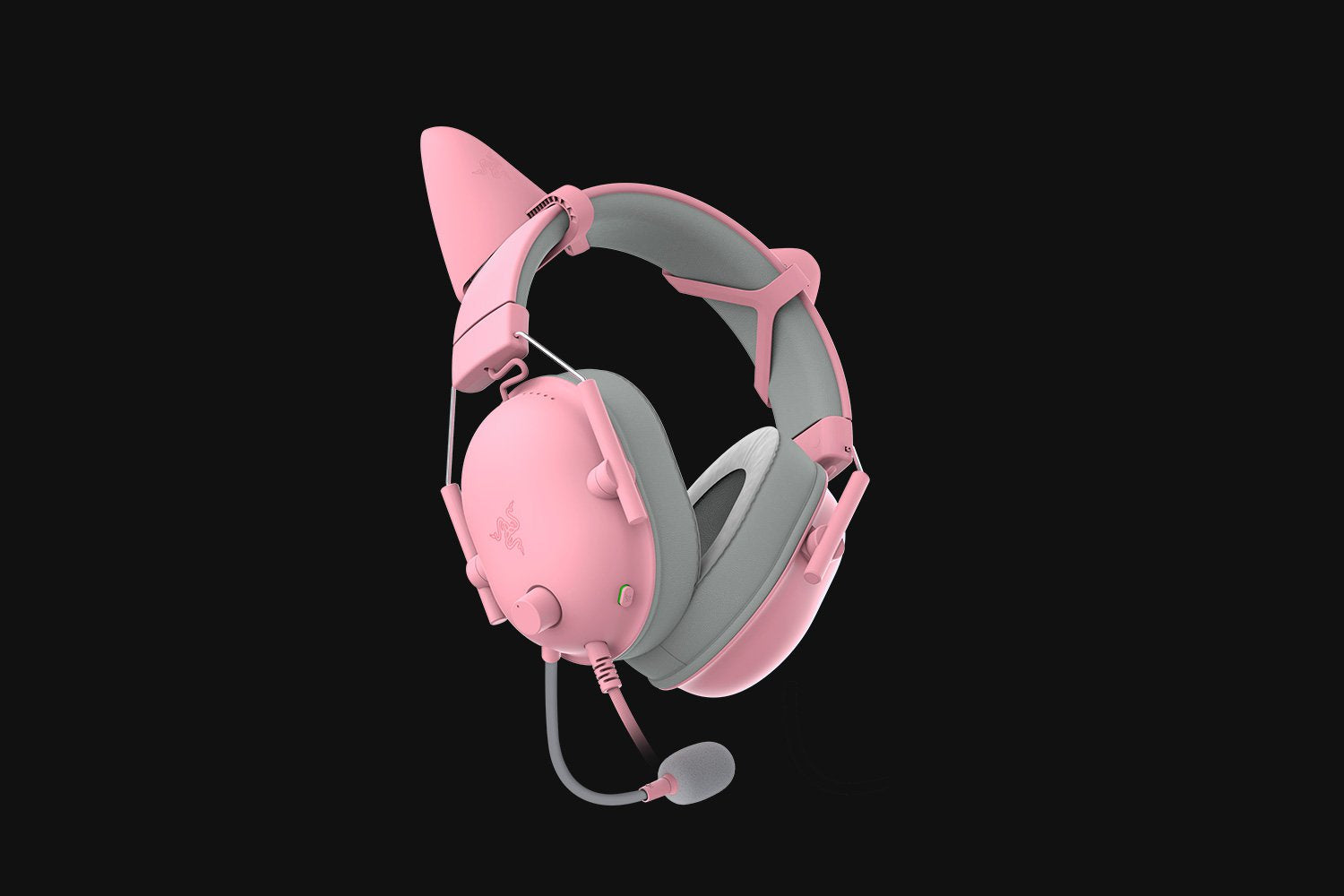 Razer Kitty Ears V2 (Quartz Ed.) – Ersatz-Ohrpolster/Refresh-Kit – Pink – 2er-Set