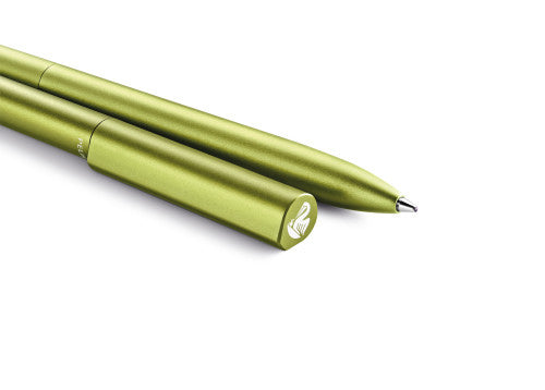 Pelikan Ineo Elements 822442 Green Oasis Kugelschreiber – Blau, Druck, Metall, dokumentenecht, nachfüllbar