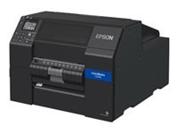 Epson C6500PE – Farbetikettendrucker, Tintenstrahl, für Etiketten bis 203,2 mm, Peeler (Etikettenabzieher)