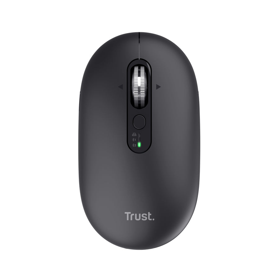 Trust Seron Slim Multi – Maus – Kabellos (Bluetooth/2,4 GHz), 3200 DPI, beidhändig