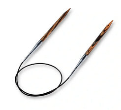 Prym Rundstricknadel – Ø 0,4–1,0 cm, Metall/Kunststoff/Holz, mehrfarbig, 4 Stk.