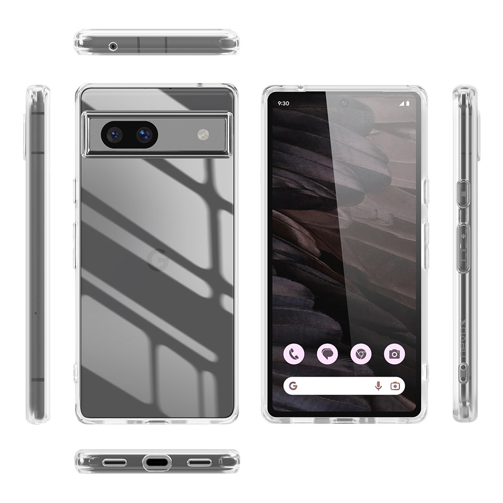 Nevox – Backcover – für Google Pixel 9a – transparent – TPU
