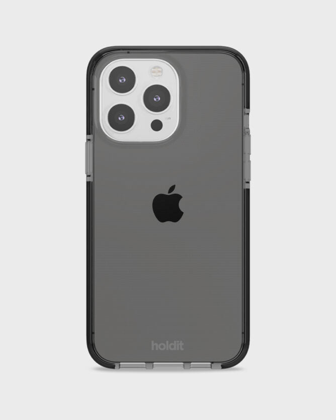 Holdit – Backcover – für Apple iPhone 15 Pro Max – schwarz – TPU
