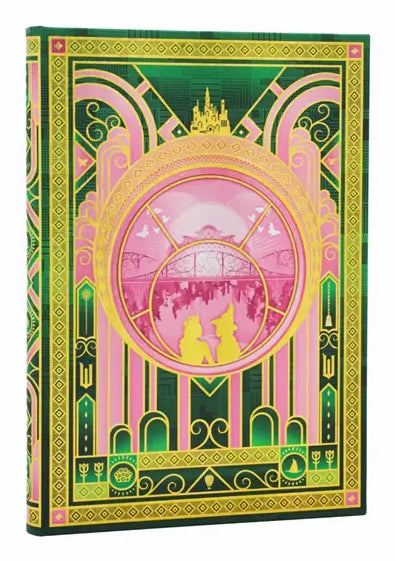 Paperblanks Notizbuch, liniert, Fadenheftung/Leimbindung, Hardcover, 144 Seiten – Magie Wicked