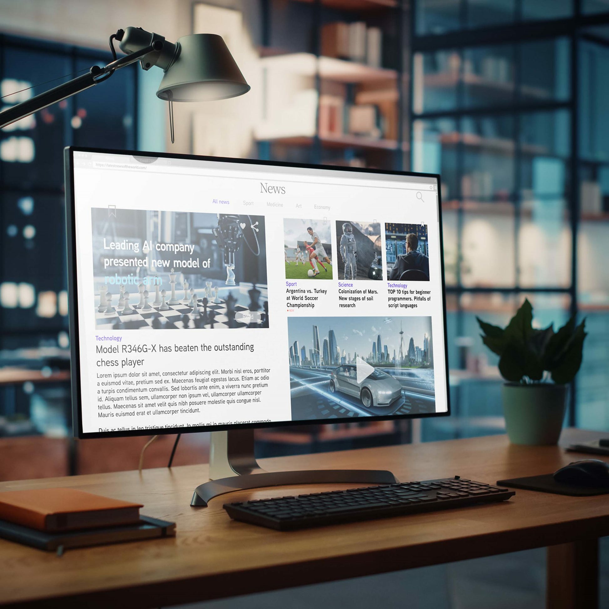 StarTech.com Displayschutz (Blaulichtfilter) für 24" Monitor