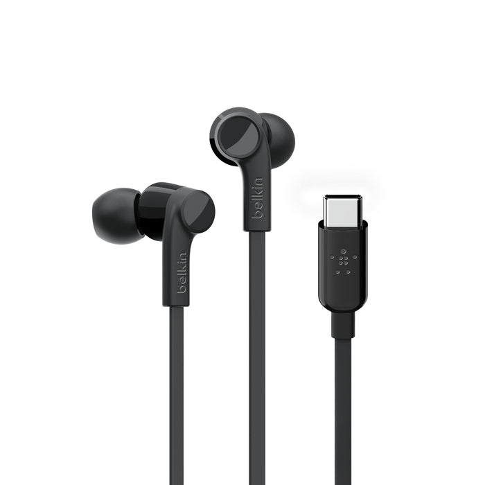 Belkin ROCKSTAR – In-Ear Kopfhörer – USB-C – schwarz
