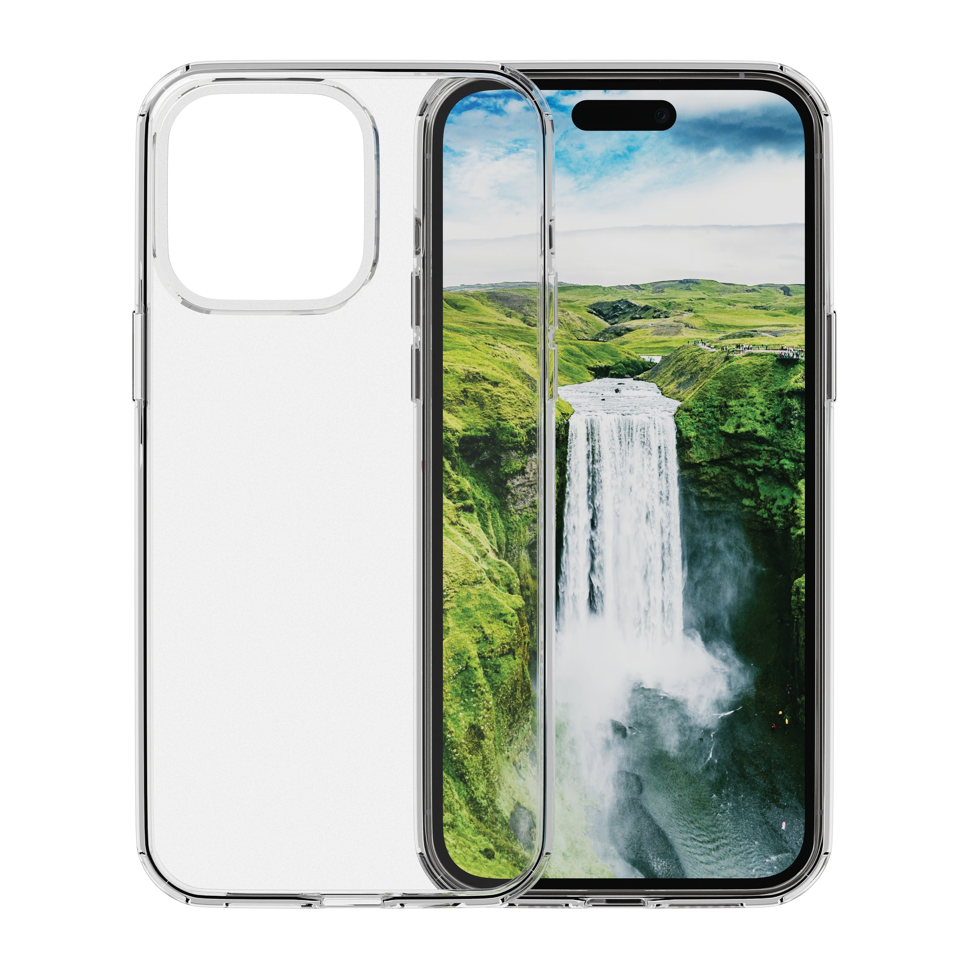 dbramante1928 Iceland Ultra Backcover – für Apple iPhone 15 Pro, D3O, Transparent