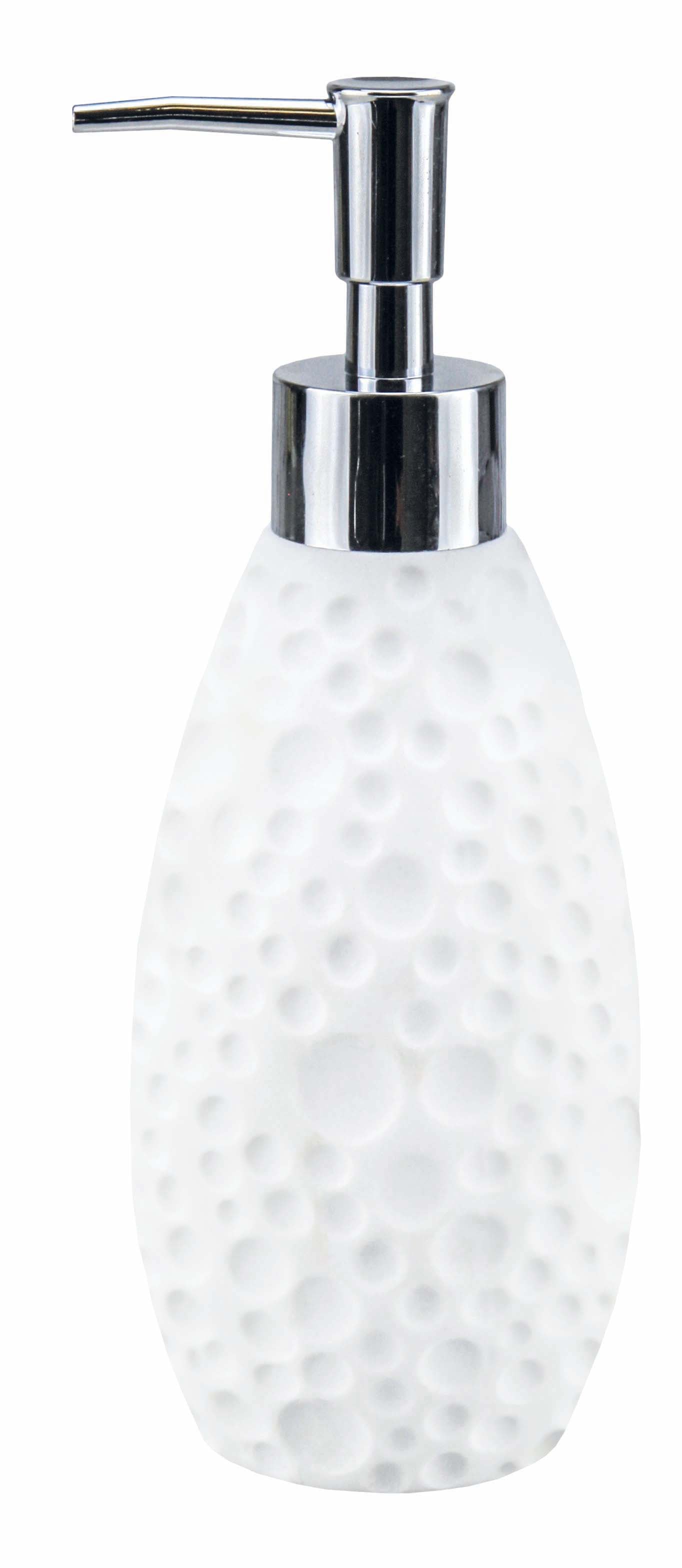 Kleine Wolke Moon Seifenspender – Polyresin, Weiss, 260 ml