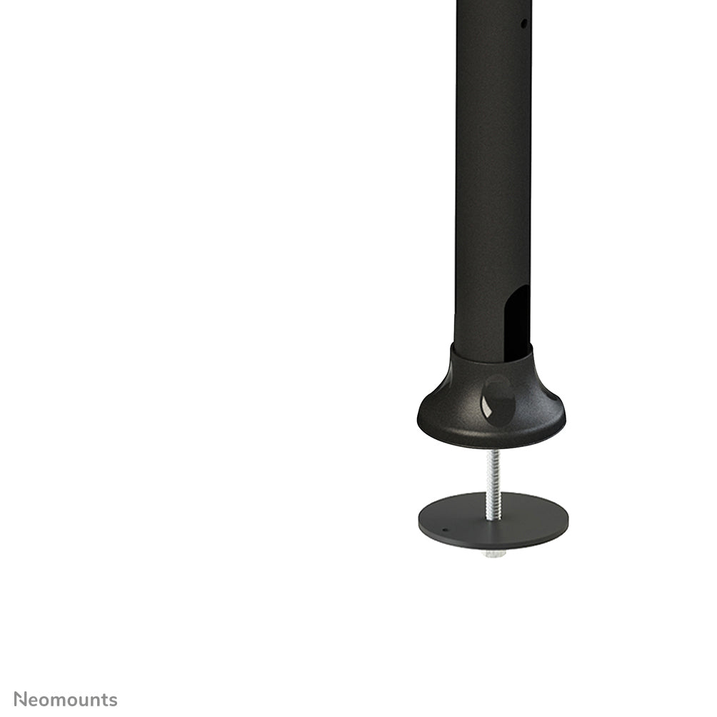 Neomounts Tischhalterung, 3 Monitore, Tischdurchführung, bis 27", VESA 75 × 75/100 × 100 mm, 8 kg
