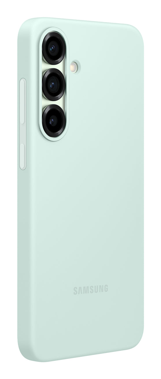 Samsung Backcover – für Samsung Galaxy S25+ – Mint – Silikon – stossfest, kratzresistent