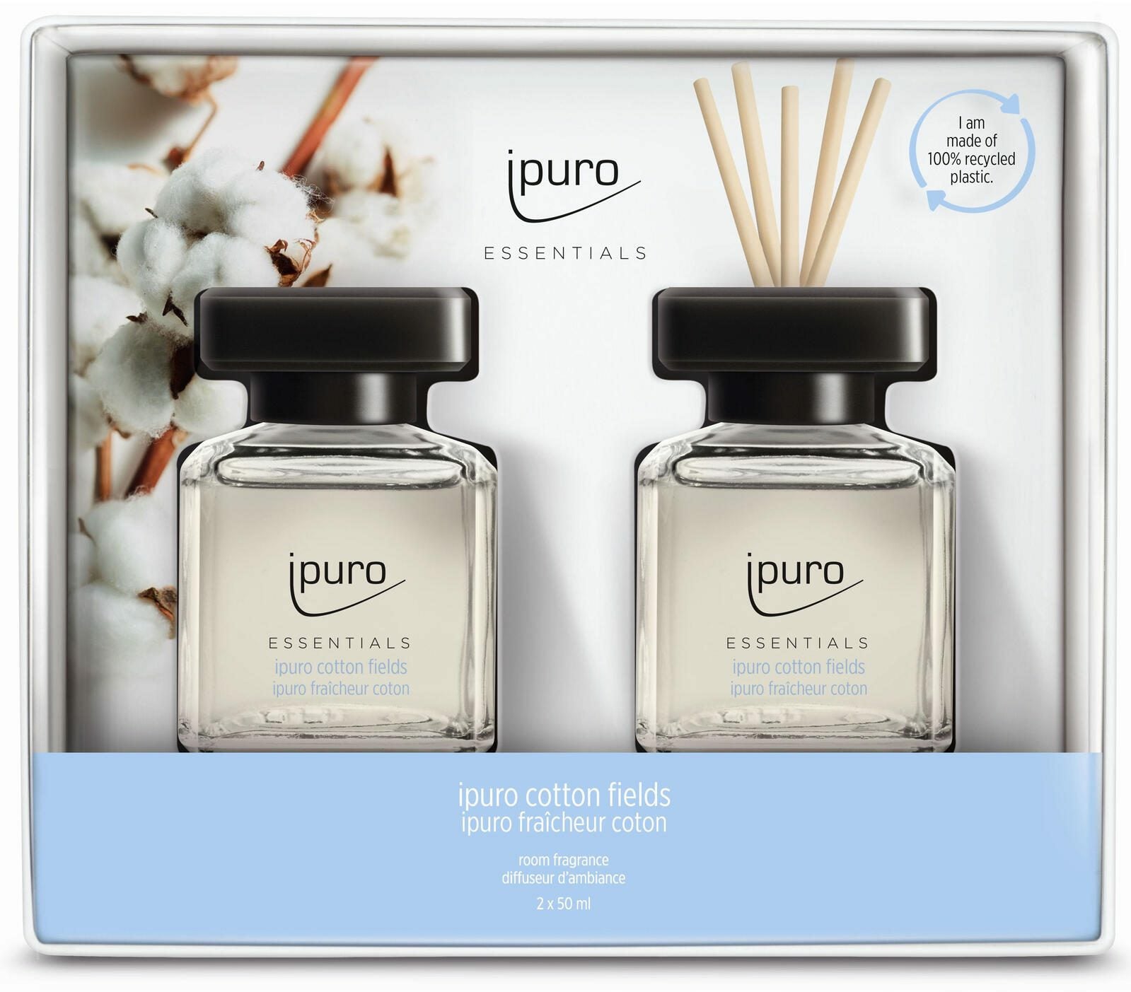 ipuro cotton fields – Duftstäbchen, 100 ml