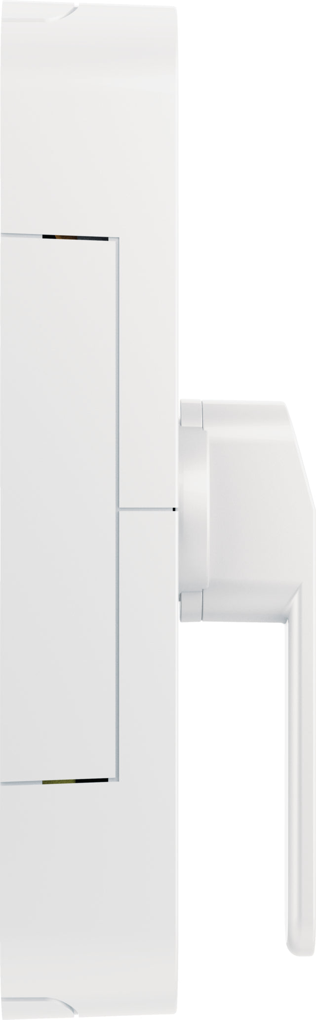 ABUS WINTECTO One FCA4100W Smart-Vorhängeschloss – BT, Batteriebetrieben (AA), Weiss, 63×92×300 mm