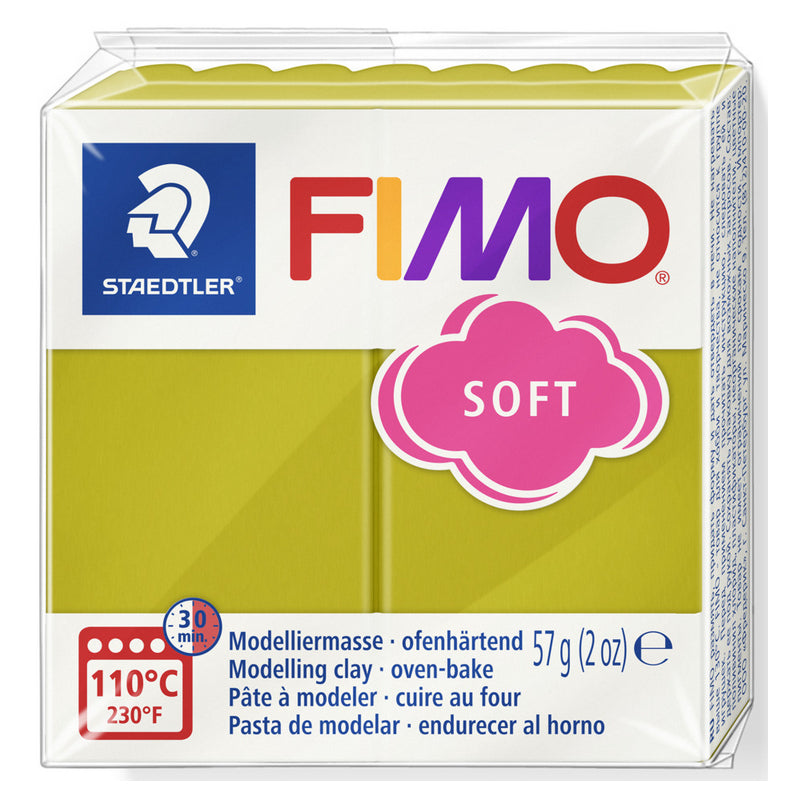 Staedtler Modelliermasse (ofenhärtend), Soft, Grün, 57 g, 8020-T51