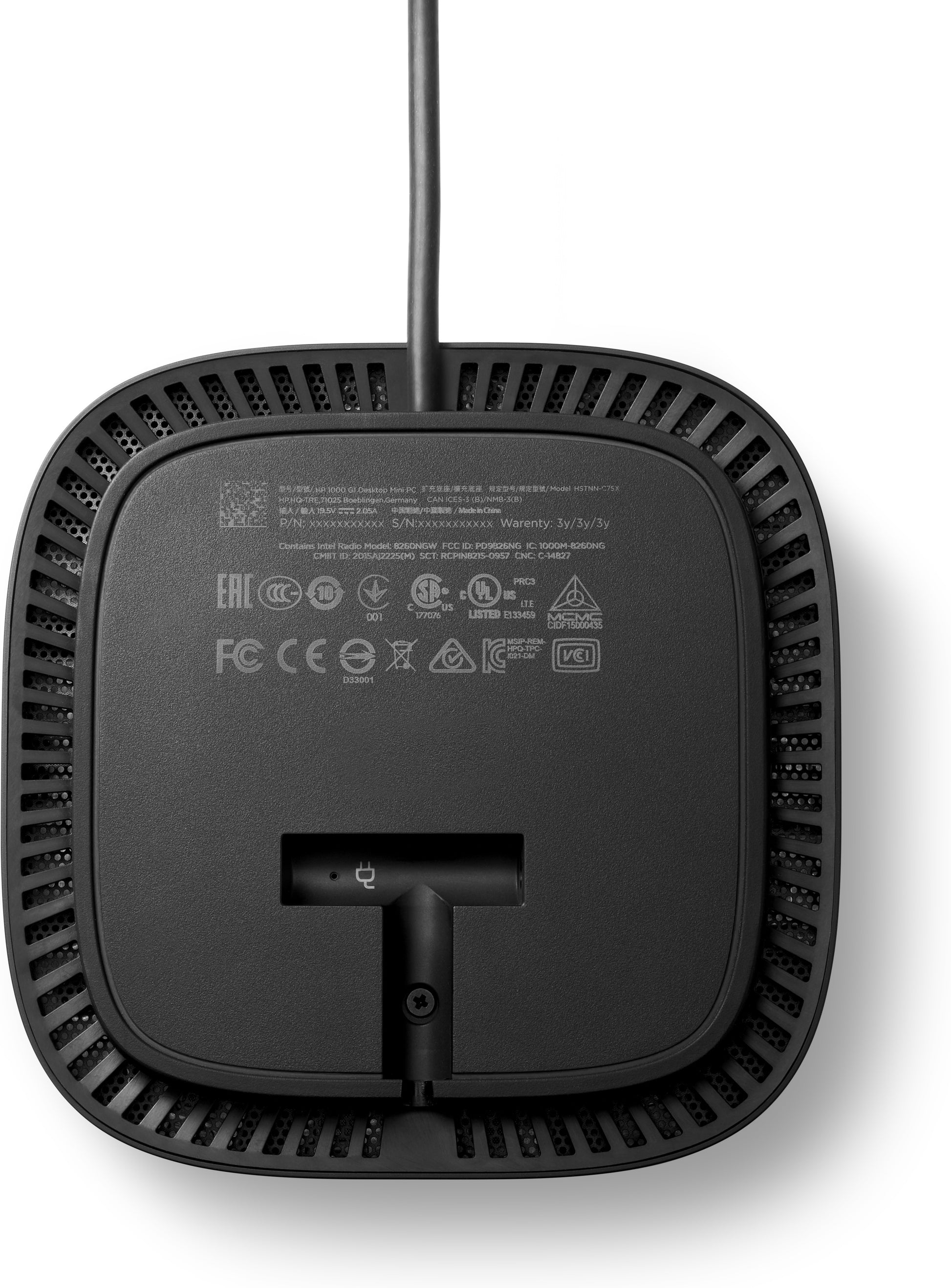 HP G5 Dockingstation – USB-C, 2× DP, 1× HDMI, 4× USB-A, 1× USB-C, 100 W PD, 3,5 mm Audio, für HP-Laptops