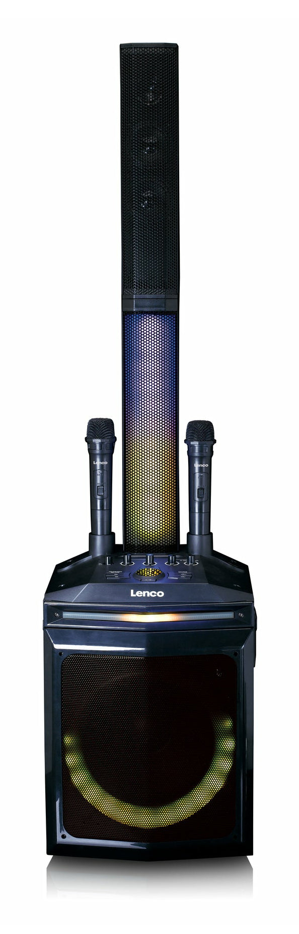 Lenco PA-220BK – Party-Lautsprecher – 120 W, LED