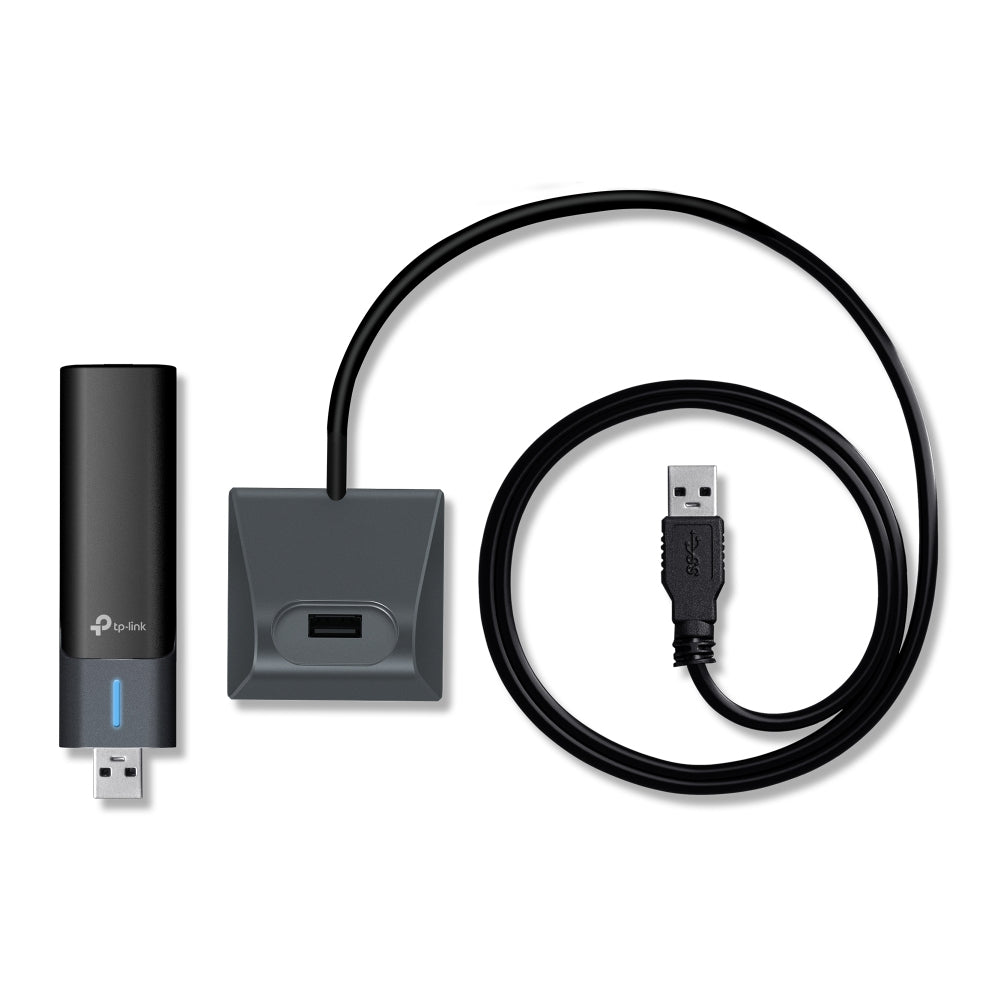 TP-Link Archer TXE70UH USB-WLAN-Adapter – Wi-Fi 6E (802.11ax), Tri-Band, bis 5400 Mbit/s, 1,2 m