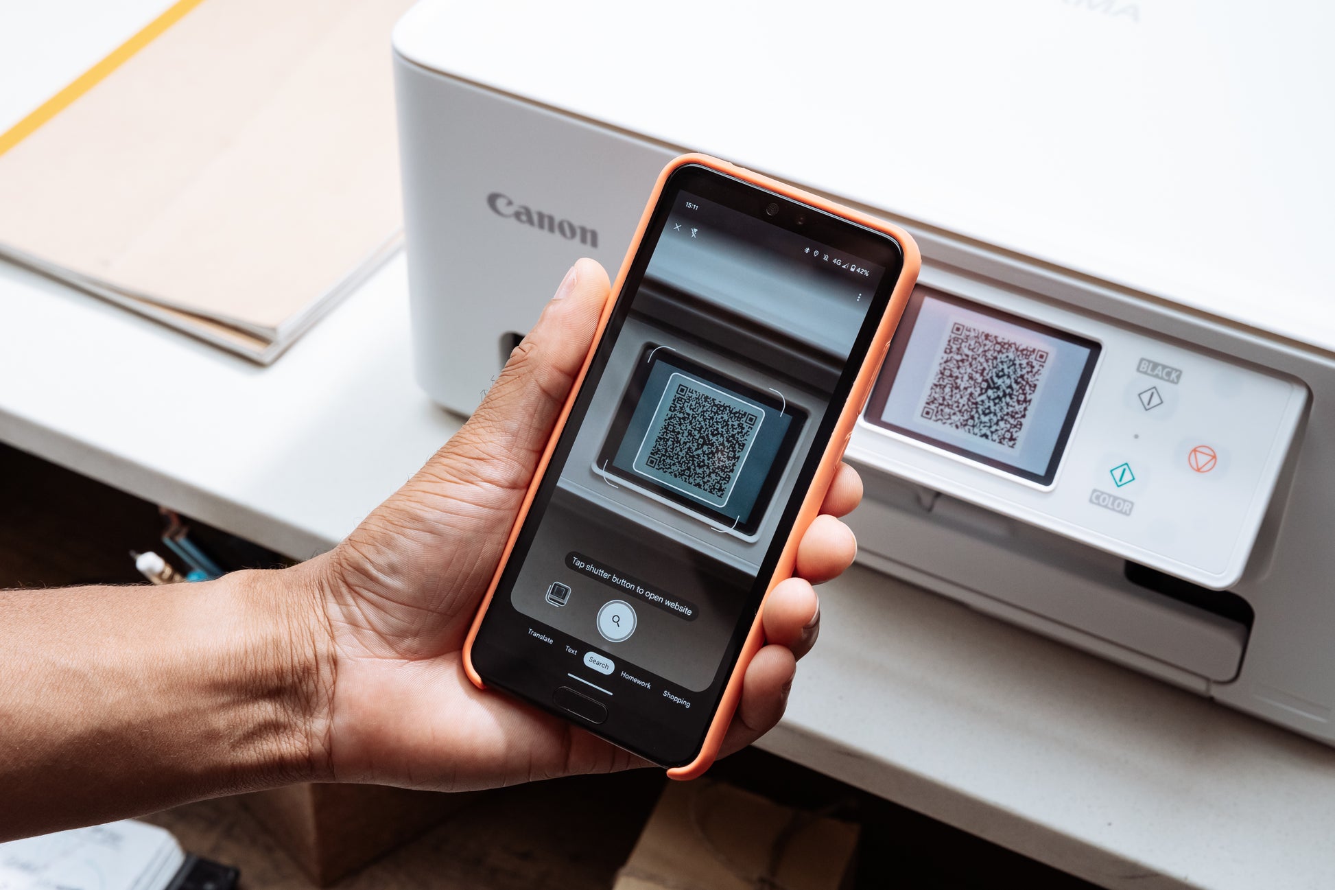 Canon PIXMA TS8751 – Farbiges Tintenstrahl-MFP A4, 3-in-1 – USB/WLAN – Duplex – 15 S./Min. S/W, 10 S./Min. Farbe