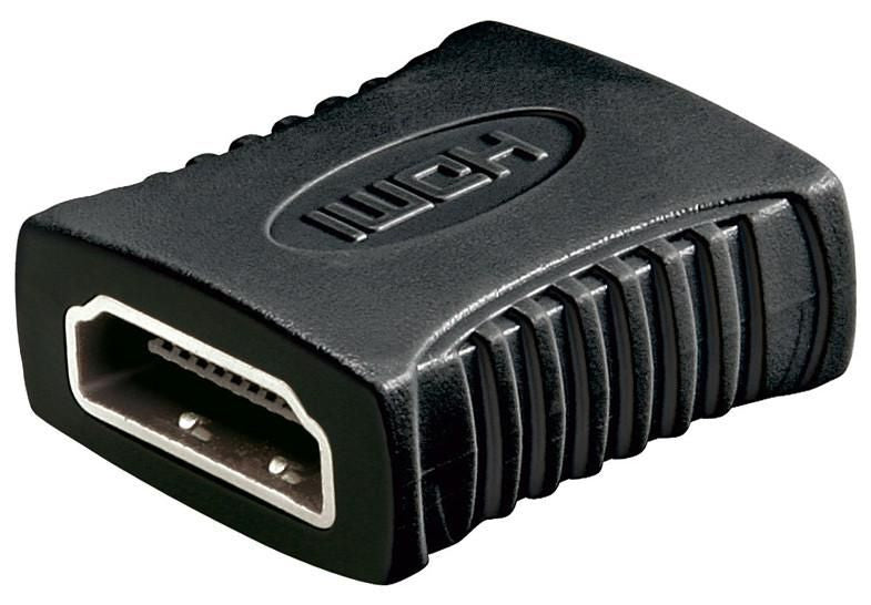 Microconnect HDMI Typ A zu HDMI Typ A Adapter – 4K (3840 × 2160) @ 60 Hz – Schwarz