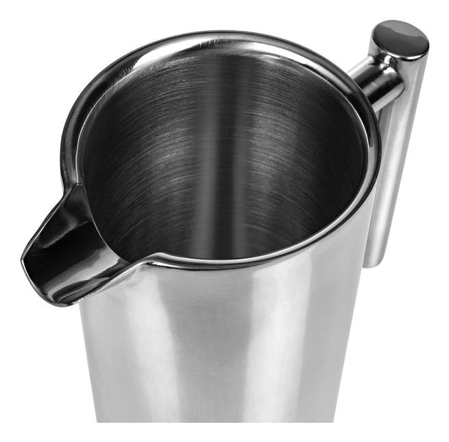Furber. Furber French Press / Kaffeebereiter – 1 l, 8 Tassen, Edelstahl, 18,5 × 21,5 × 10,5 cm