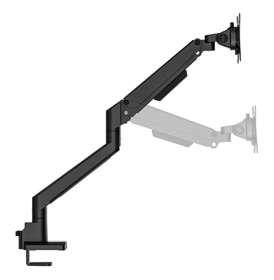 Neomounts NEXT Slim DS70-250BL1 – Monitorarm, bis 35", VESA 75 × 75/100 × 100 mm, 9 kg, Gasfeder, schwarz