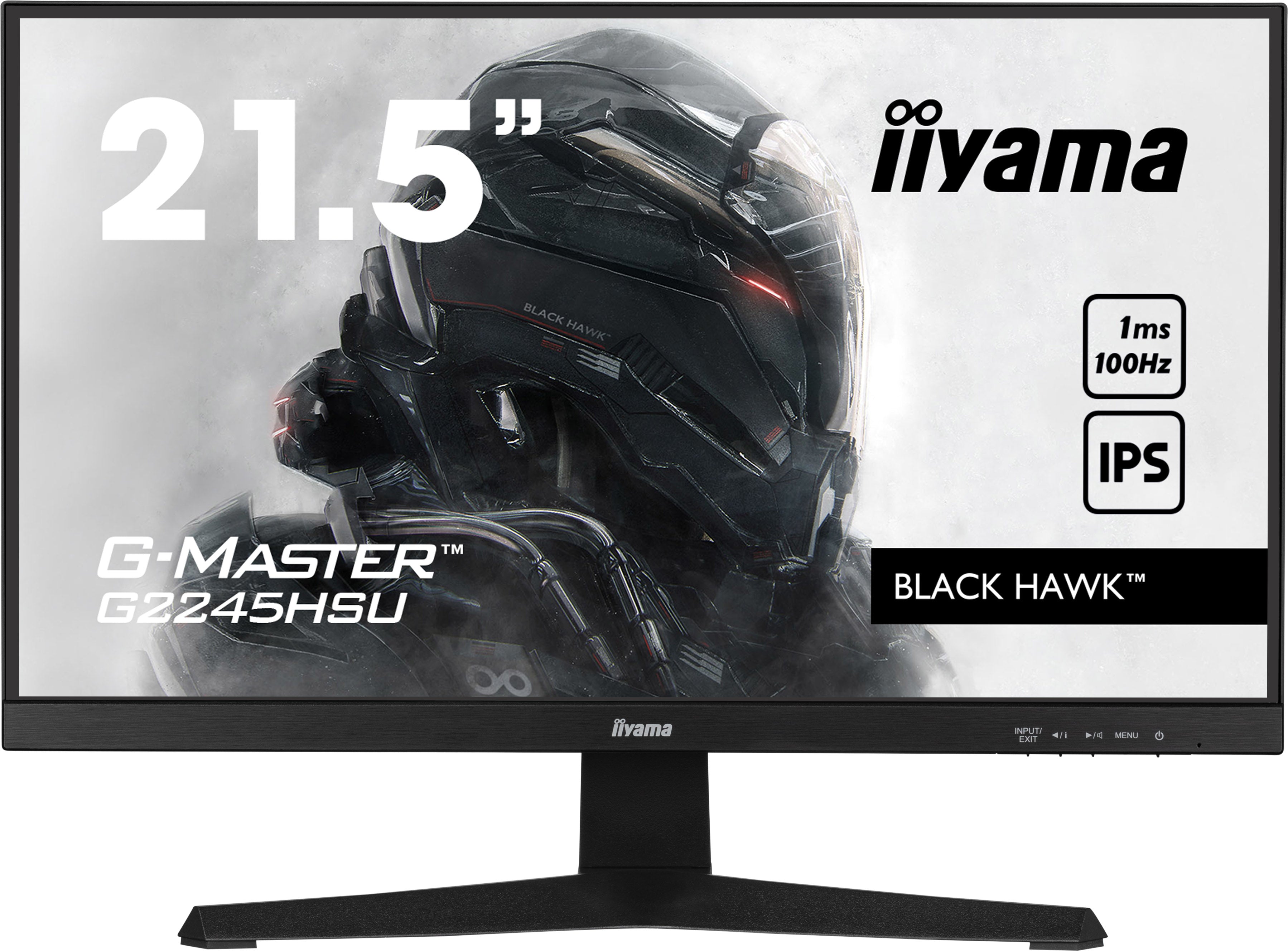 iiyama G2245HSU-B2 – IPS-Panel, 100 Hz